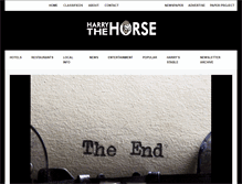 Tablet Screenshot of harrythehorse.asia